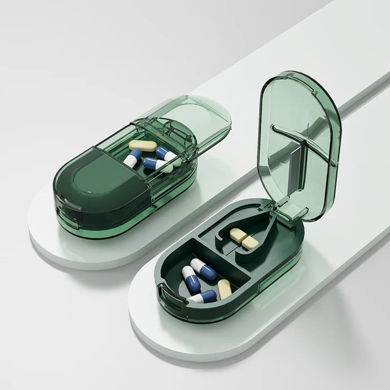 Travel Portable Mini Medicine Pills Boxes Drug Bins Pills Dispenser Pill Storage Box Tablet Pillbox Case Container Organization