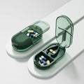 Travel Portable Mini Medicine Pills Boxes Drug Bins Pills Dispenser Pill Storage Box Tablet Pillbox Case Container Organization