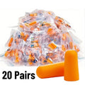 20/50/100Pairs Noise Cancelling EarPlugs Double Soundproof Earplugs Soft Material Fit Ear Shape Travel Sleep School Study