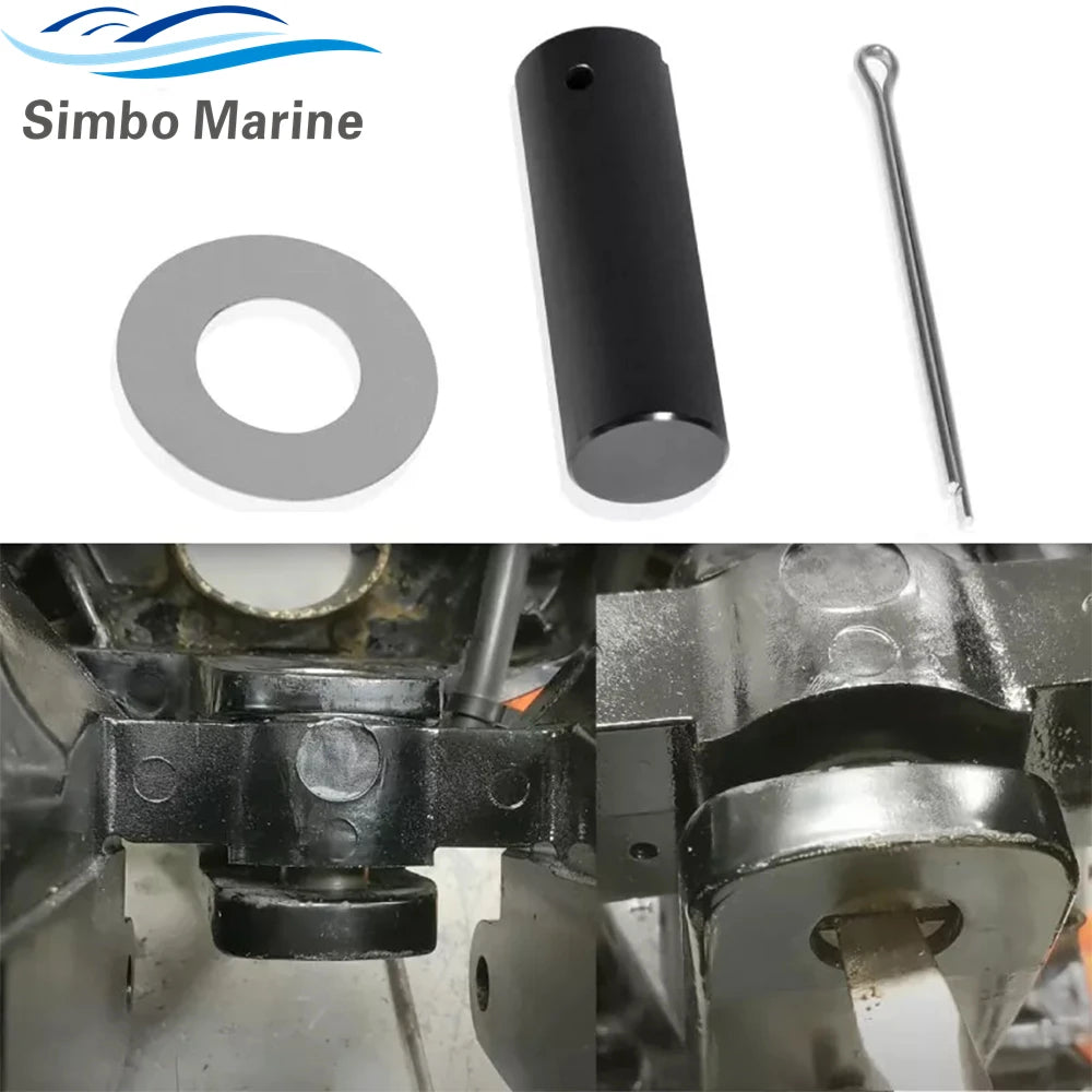 For MerCruiser Lower Gimbal Housing Steering Pin Alpha Bravo 17-8M0073409 8M0073409