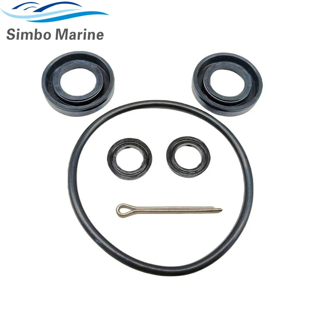 Outboard Lower Unit Gearcase Propeller Shaft Seal Kits for Suzuki 2 4str DT9.9 DF8 DF9.9 DF15 09289-17L02 09289-17006
