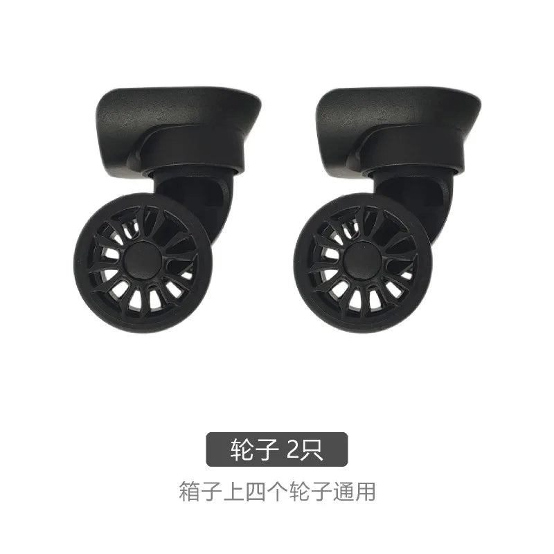 New Travel Suitcase Repair Parts Universal Wheel Luggage Roller Replacement Accessories for A808 Bag PC+ABS Material Unisex