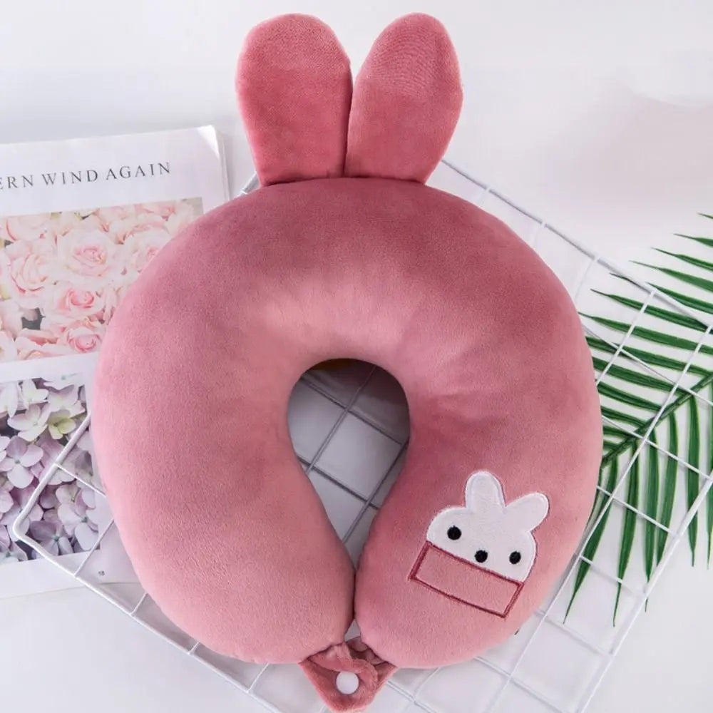 Soft Children Outdoor Short  Travel Pillow Flight Neck Pillow U-shaped Pillow