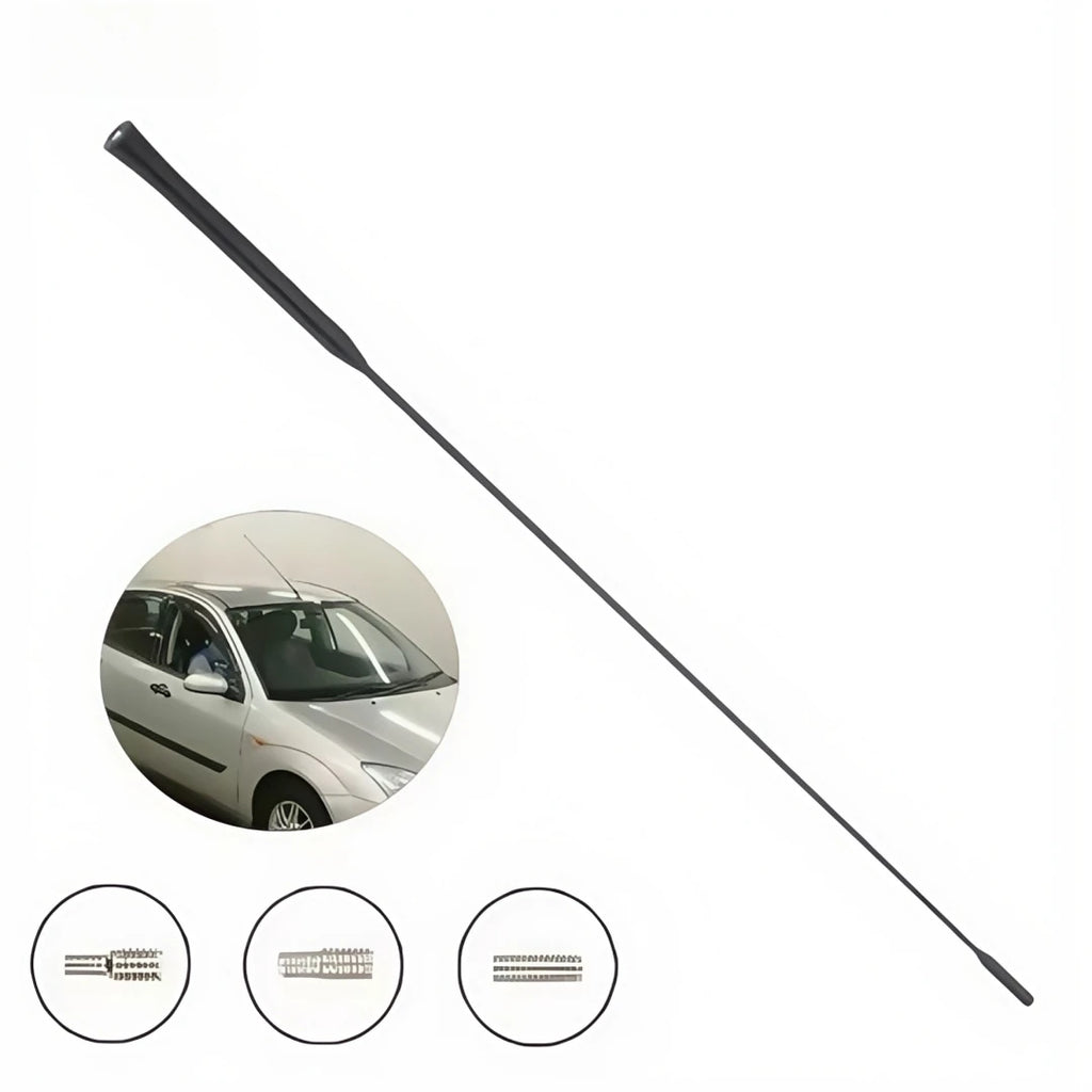 9/11/16Inch Car Roof Mount Mast Whip Antenna Enhanced Signal Stereo Radio Screws FM AM Aerial Amplified Car Accessorie Universal