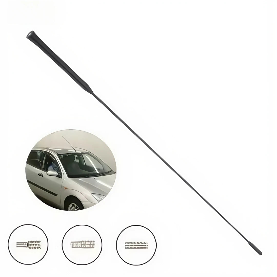 9/11/16Inch Car Roof Mount Mast Whip Antenna Enhanced Signal Stereo Radio Screws FM AM Aerial Amplified Car Accessorie Universal