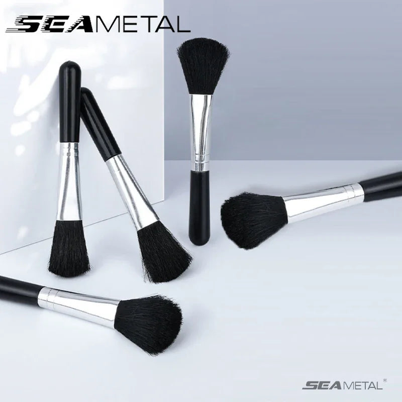 SEAMETAL 5pcs Car Wash Brush Detail Small Car Interior Cleaning Tools Air Conditioner Air Outlet Cleaning Brush Dust Duster