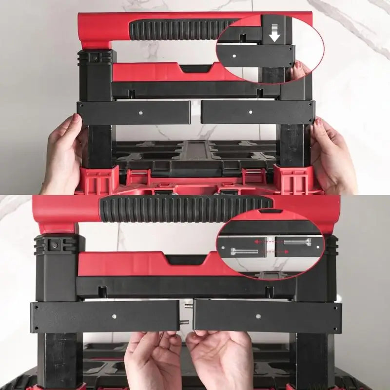 A2BE Quick Assembly Mounting Plate Parenthesis for Rolling Tool Storage Structure