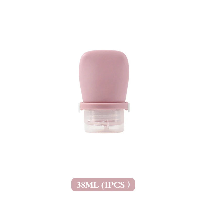30/60/90ml Silicone Travel Bottles Leak Proof Squeezable Refillable Containers Cosmetic Tube For Lotion Soap Liquids Bottling