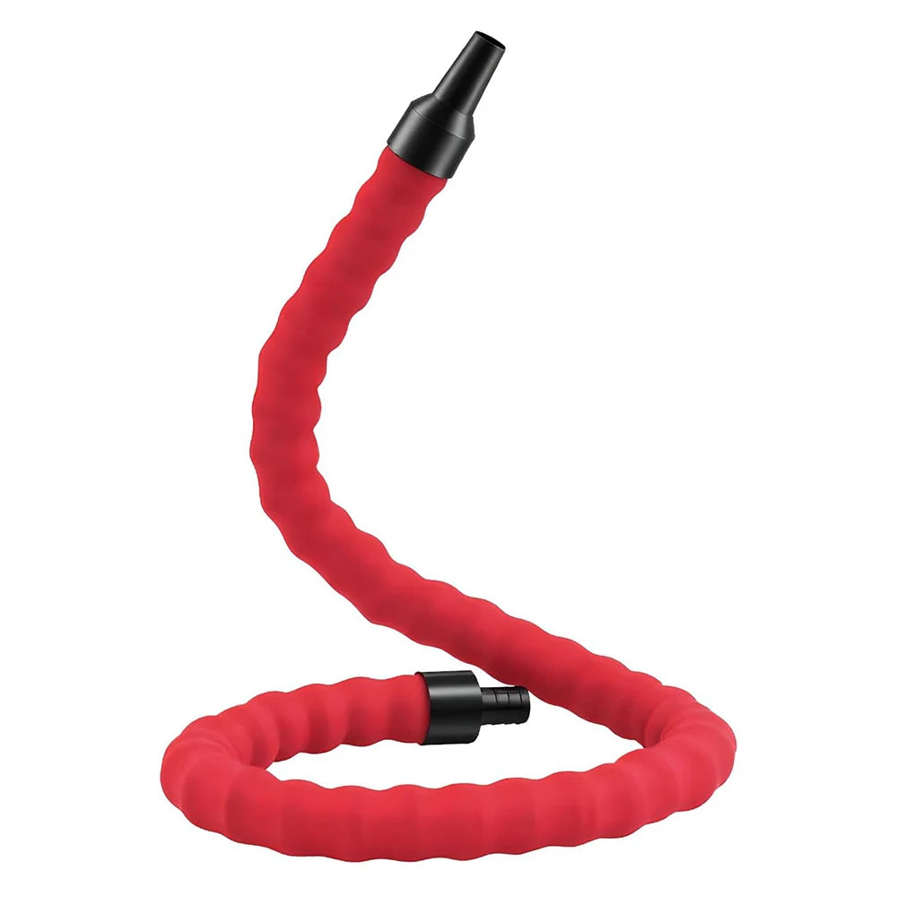 Hookah hose Flexible Neck Strap with Silicone Tube for Comfortable Shisha Hand Free Hookah Hose