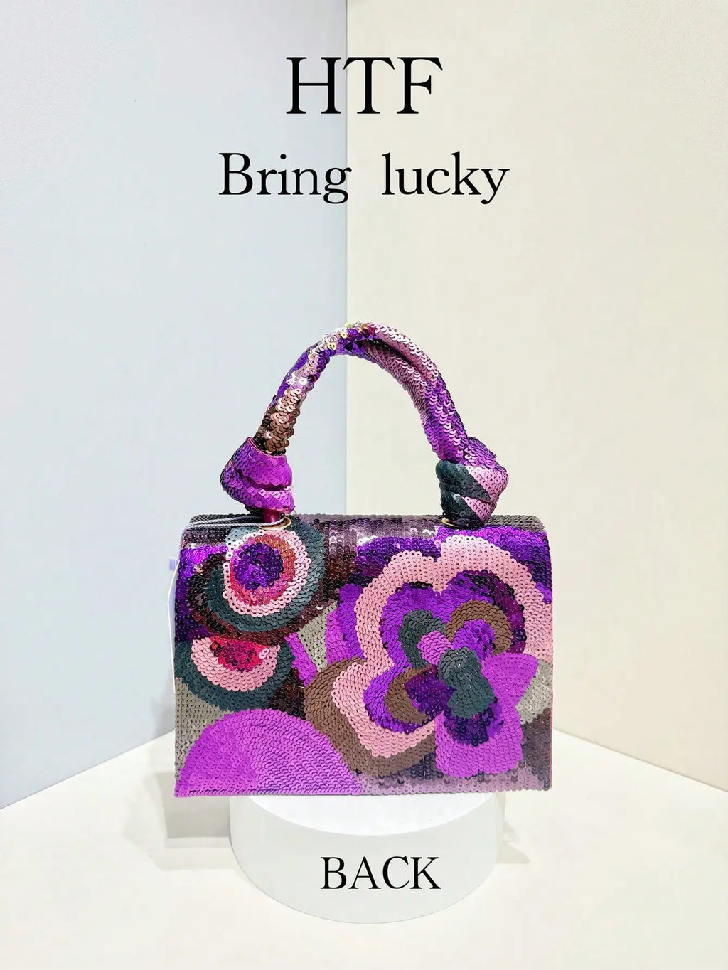 Fashion Sequin Embroidered Floral Design Party Wedding Evening Bag Women's Clutch Bag With Metal Chain Party Dress Evening Bag