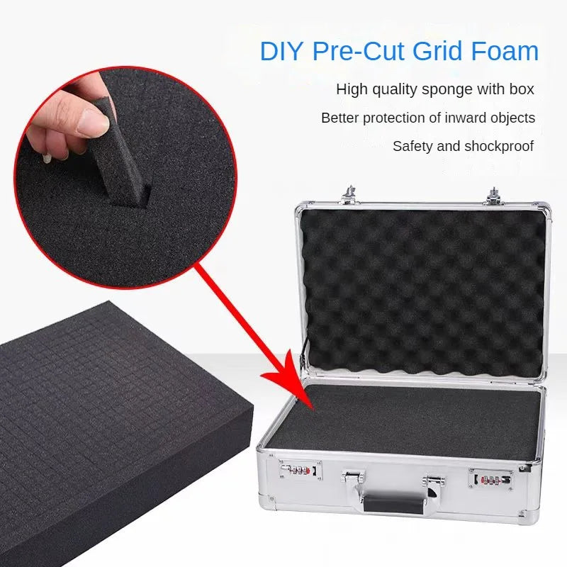 10cm Thickness Pre-Cut Foam Insert Pick Apart Foam For Hard Flight Case Precorted High Density Pick Pluck Shadow Foams 41x29cm
