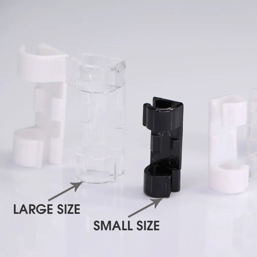 16/20PCS Self-adhesive Cable Clamping Organizer Drop Wire Holder for Home Desk Line Manager Fixed Clip Net Cable Collator Winder