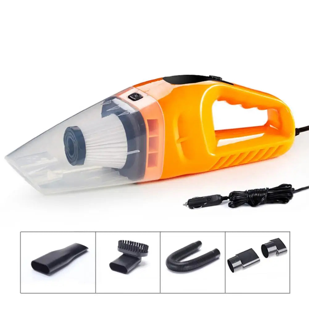 Portable Wireless Handheld Car Vacuum Cleaner Rechargeable Mini Vacuum with Multiple Nozzles for Car Home Keyboard Cleaning ﻿