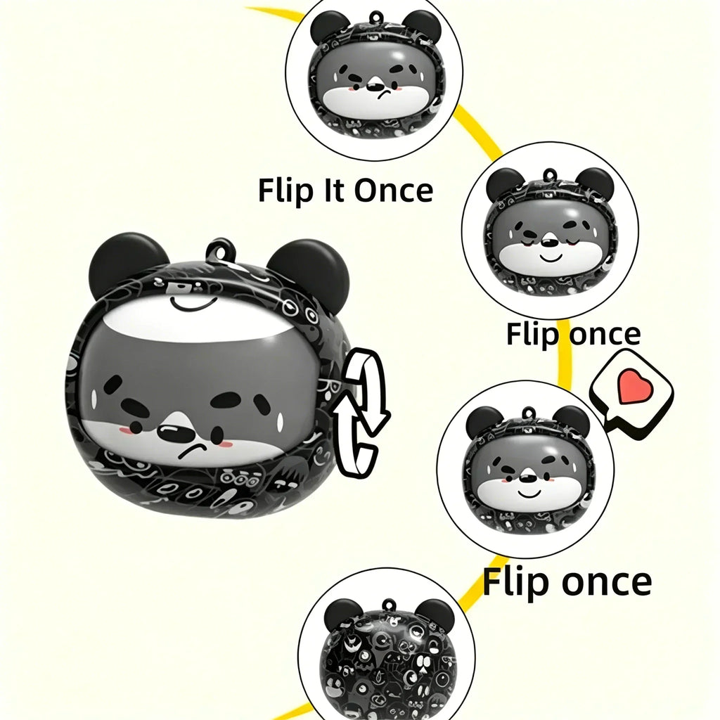 Cute Face changing TWS Bluetooth 5.4 Earbuds ENC Noise Reduction Waterproof HIFI Stereo Earphones for iOS Android Kids