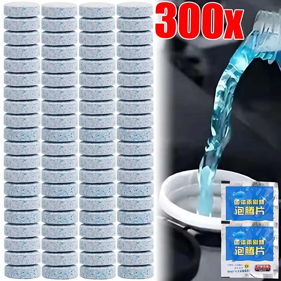 Car Windshield Washer Fluid Effervescent Tablets Auto Glass Window Cleaner Wiper Essence Solid Concentrated Wash Dirt Remover