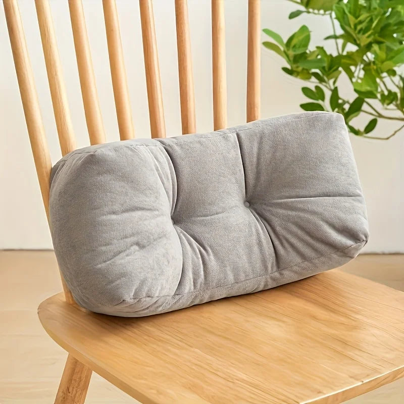 Thickened Lumbar Support Pillow Space Themed Chenille Polyester Filling Multi-Functional Office Chair Home Decor Back Cushion