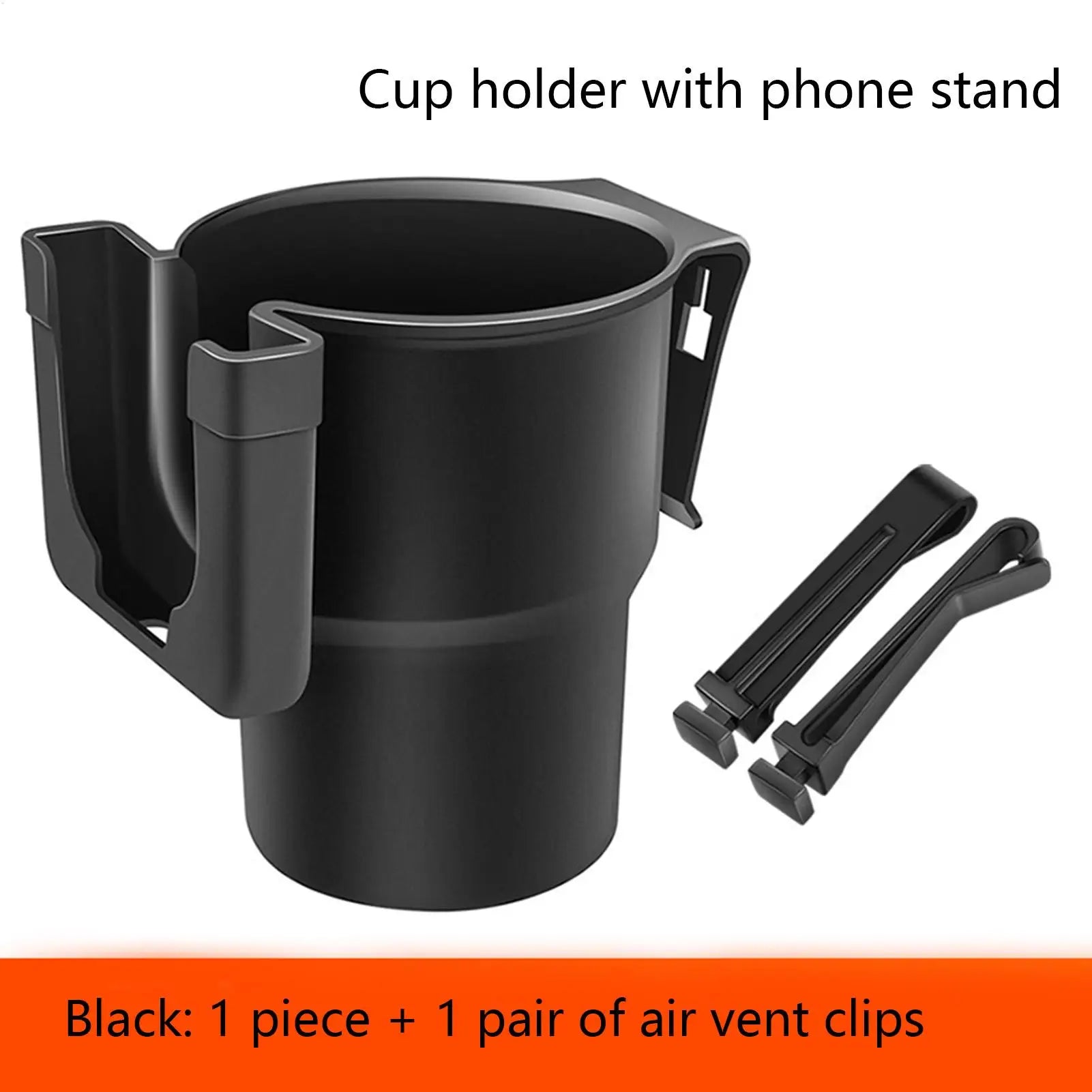 Car Cup Holder Phone Holder Mount Car Cup Holder  Multifunctional Portable Beverage Storage Rack Mobile Phone Holder Storage Box