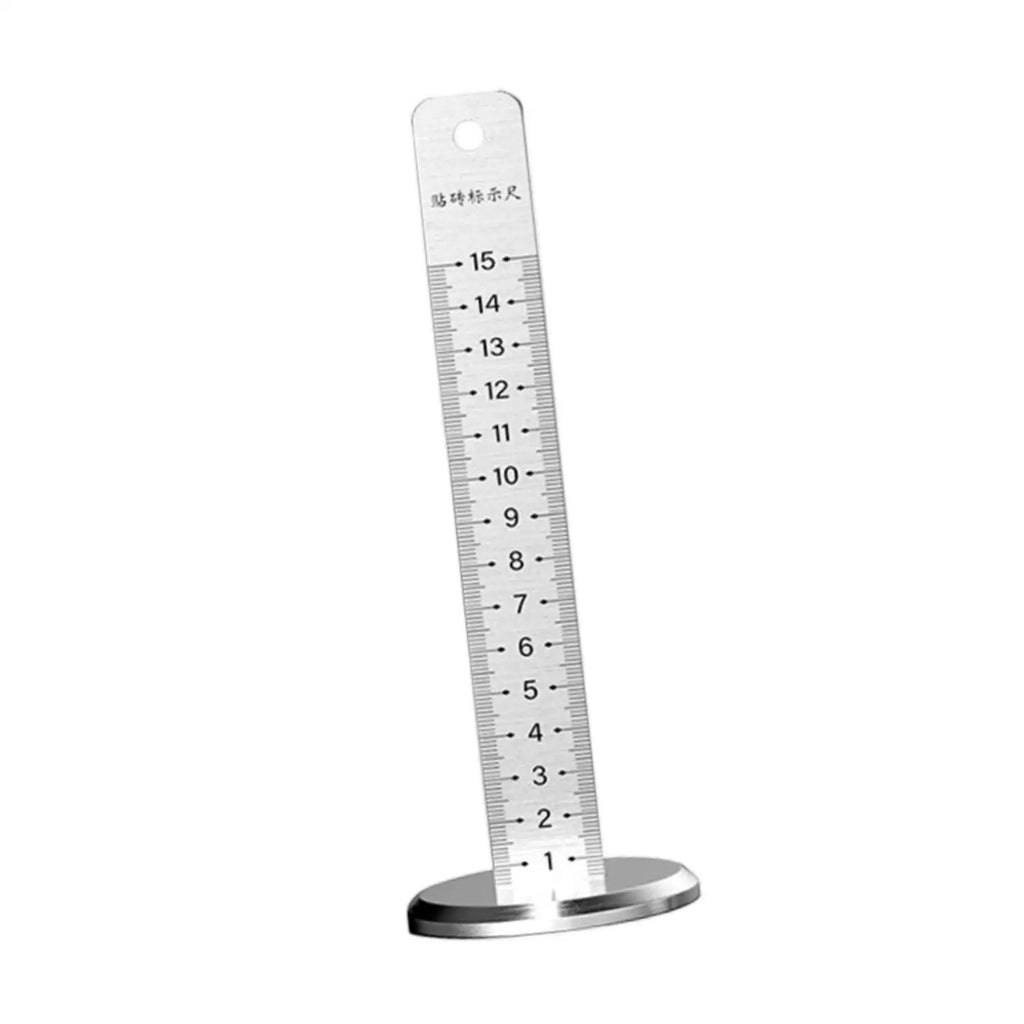 Equal Height Ruler Tile Laying Horizontal Level Gauge Stable Base Gradienter
