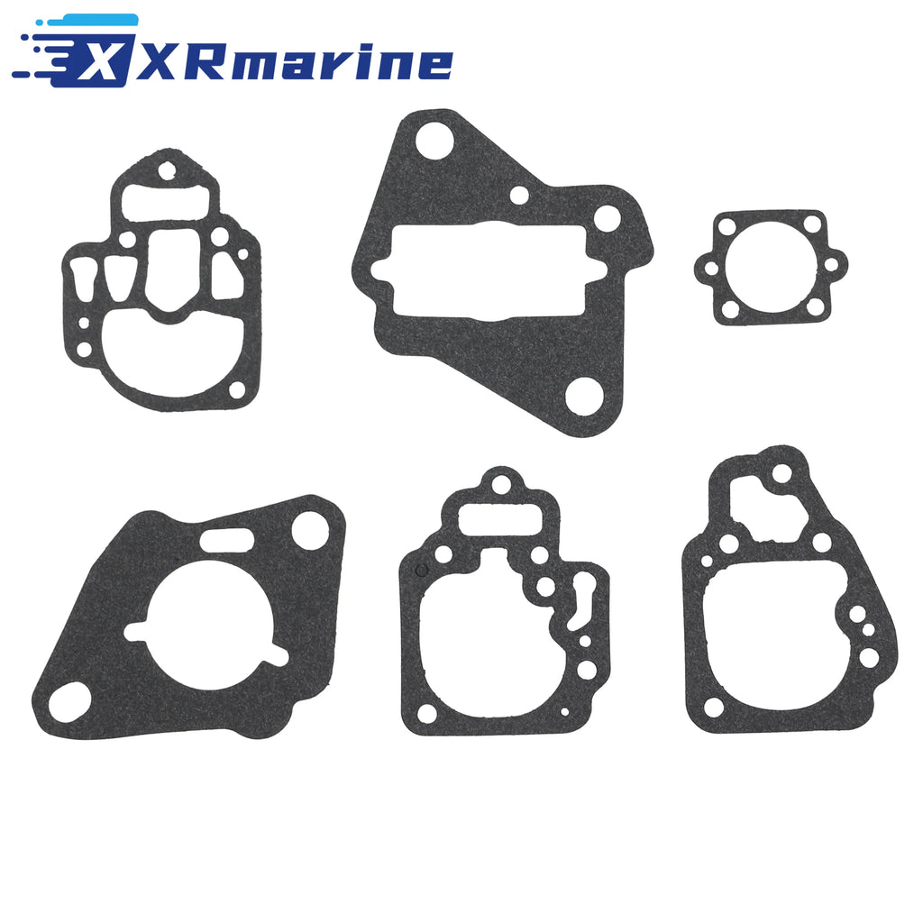 Carburetor Repair Kit for Mercury Mariner Outboard 6-25 HP 1395-9761-1, Fits 15-25 Hp with WMC
