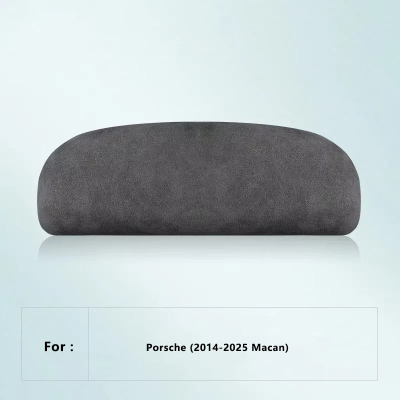 For Porsche Macan Panamera Premium 2014-2025 Suede Car Glasses Case Sunglasses Sun Glasses Storage RackHolder Protective cover