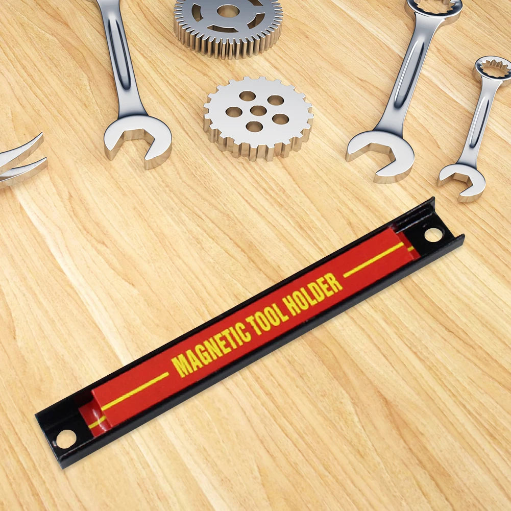 Garage Wall Mount Rack Strip Magnetic Tool Holder Storage Organizer Workbench Accessories Power Magnet Organizer Easy To Install