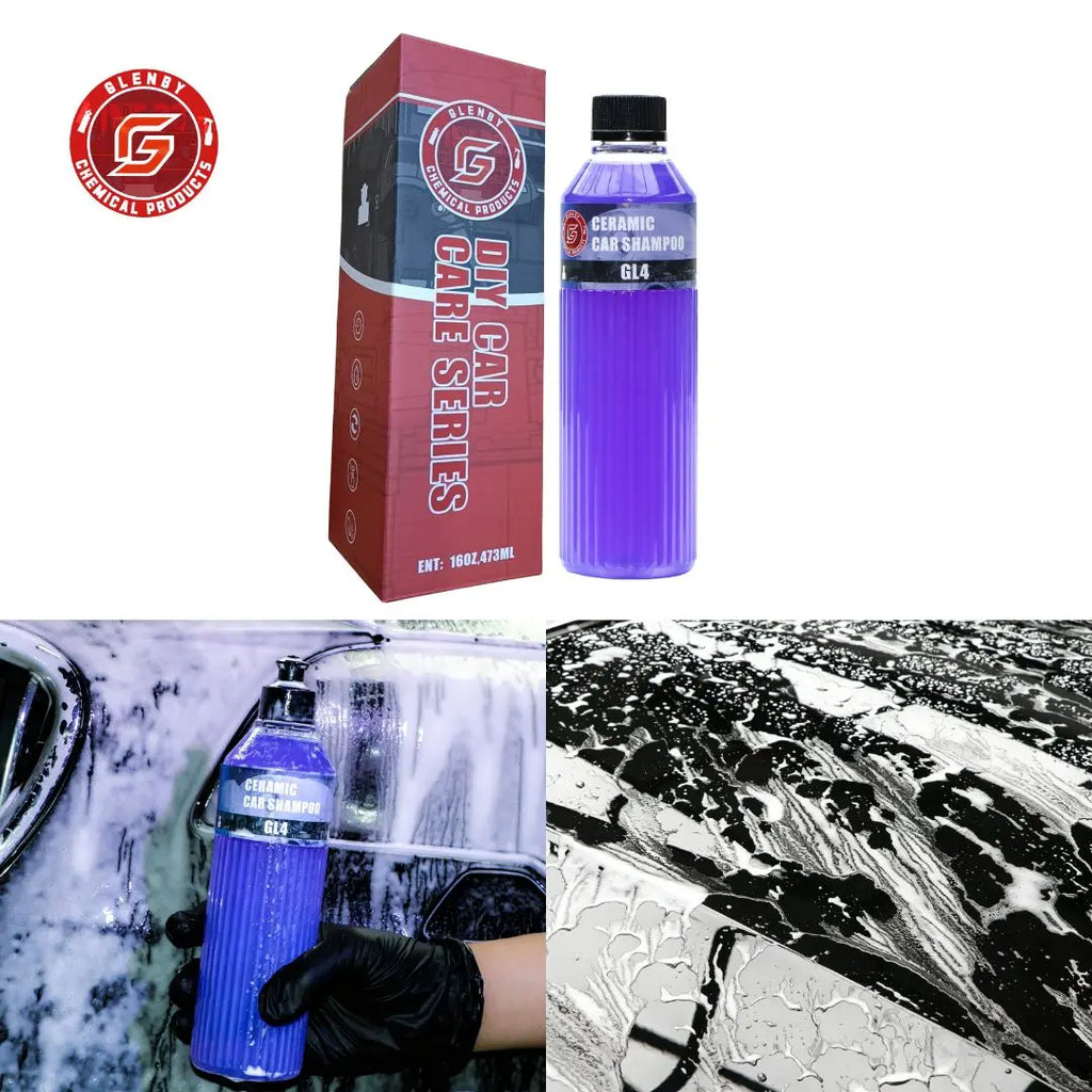Ceramic Car Shampoo - Car Wash For Ceramic Coatings - Adds Hydrophobic Protection | Enhances Ceramic Coatings | Incredible Shine