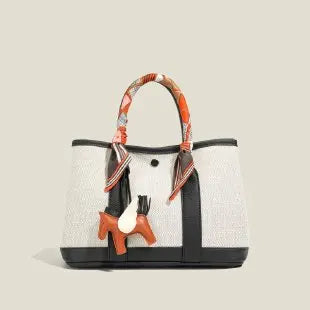 Chic & Spacious Designer Diaper Bag For Women Luxury Leather Tote Elegant Crossbody Bag Stylish Capacity