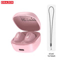 Erazer XF65 Bluetooth Earphones 135 Language AI translator Earbuds Low Latency Lanyard Long Battery Soft Wireless Headphones