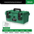 18/20/23 Inch Large Plastic Tool Box Waterproof Professional Electrician Storage Protective Shockproof Suitcase Tool Box