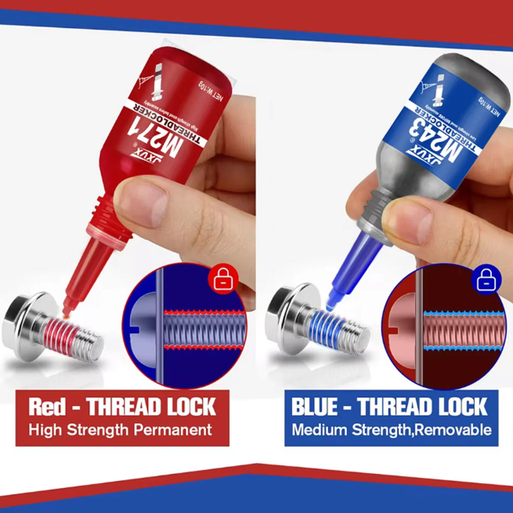 Anaerobic Epoxy Adhesive Blue 243 Medium Strength Red 271 Thread locking adhesive high strength,Industrial Thread Sealant Impact