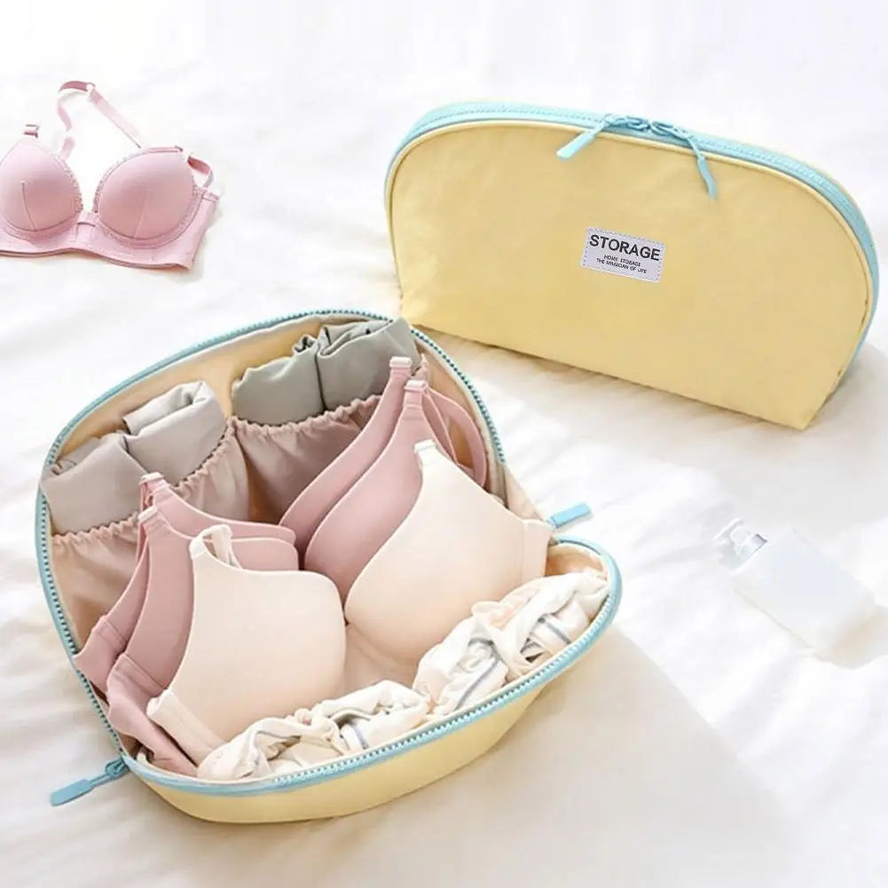 Travel Organizer Bag Large Capacity Underwear Storage Pouch Portable Cosmetic Makeup Case Toiletry Bag for Women