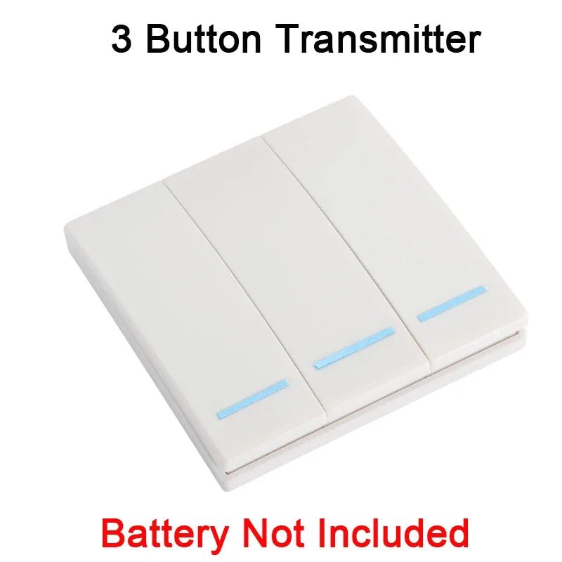 GERMA  Mini Module Smart Wireless Push Switch Light 433MHZ Electrical Home Remote Control Button Wall Panel On Off 220V10A Led