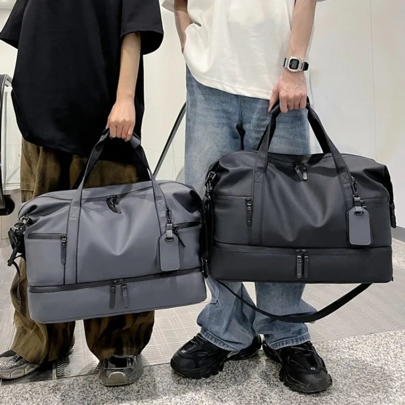Stylish Casual Diaper Bag Minimalist Leather Backpack Vintage Fashionable Simple Trendy Design High-end For Commuter Men