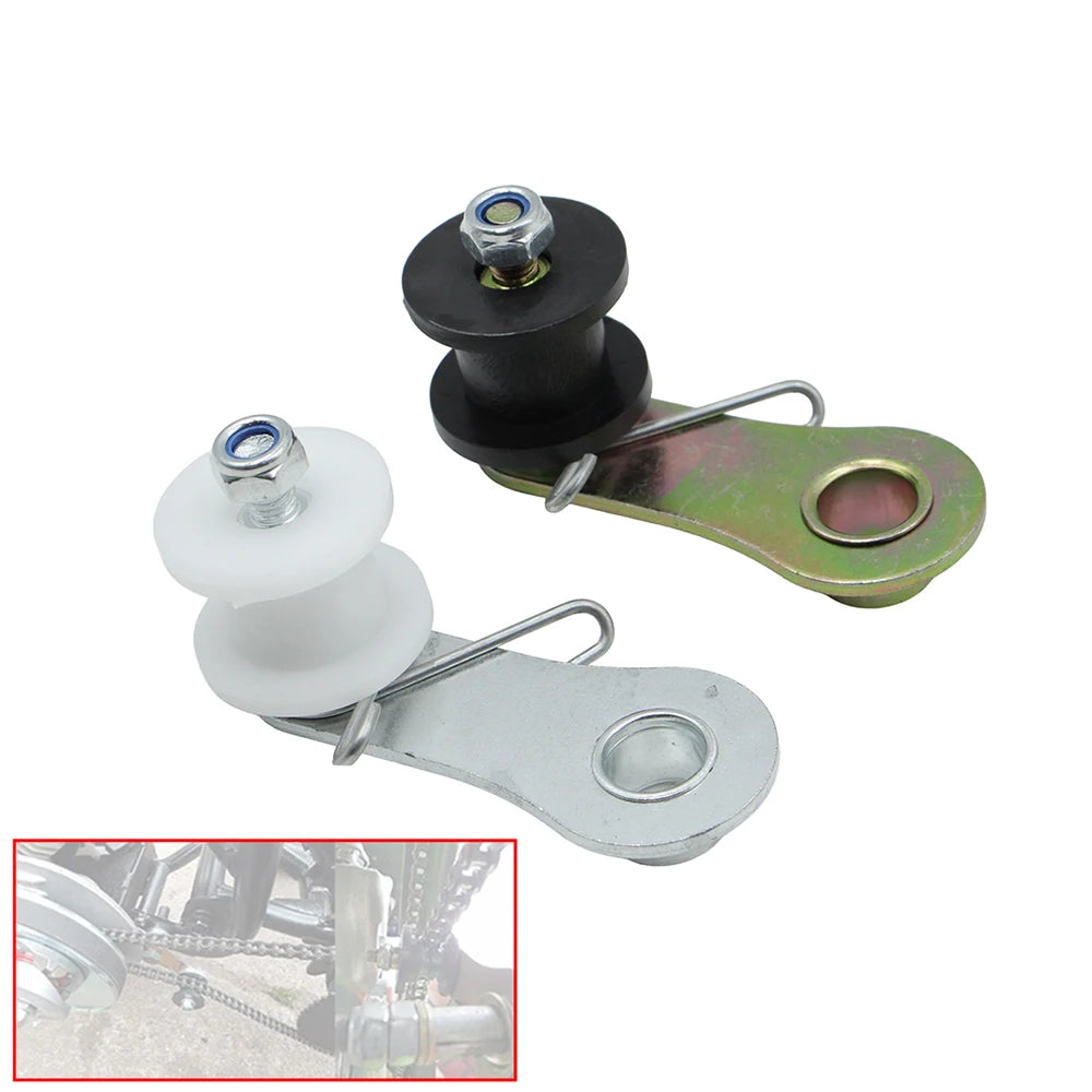 Heavy Duty Chain Roller Tensioner Adjuster With Spring Roller Guide For 110cc 125cc 140cc Dirt Pit Mini Bike Moto ATV Quad Parts