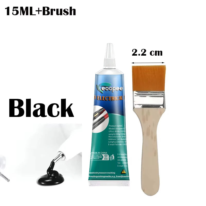 Liquid Electrical Tape Waterproof – ,Quick Drying Sealant for Wires Cables, Home Use Fix Line Adhesive