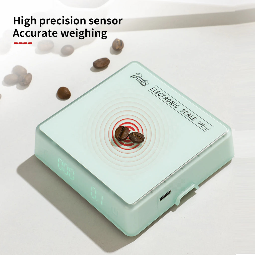 Bincoo electronic coffee scale Italian coffee bean weighing smart hand made mini professional coffee scale coffee equipment Hot