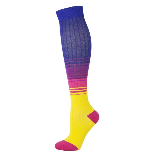 Compression Stockings Men Women Crossfit Golfs For Running Anti-slip Outdoor Sports Compress Nursing Varicose Veins Anti Fatigue