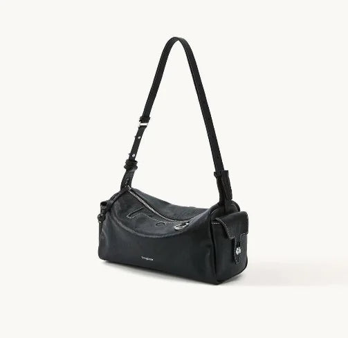 New 2026 Simplified Leather Camera Bag Crossbody Shoulder Bag Soft Simple Style High Quality Leather Goods for Daily Use Handbag