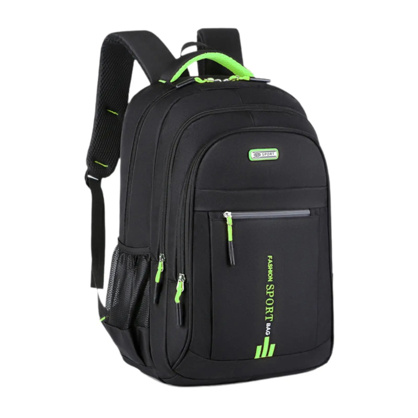 Laptop Backpack Nylon Lightweight Multifunctional Waterproof Rucksack for Overnight Travel Outdoor Sports Weekender Hiking