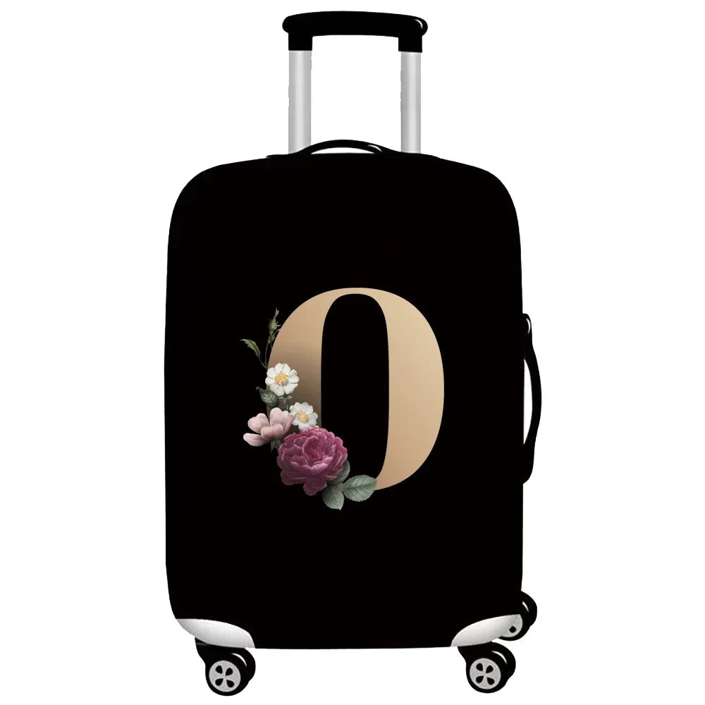 Luggage Protective Cover Travel Accessories Suitcase Dust Wear-resistant Gold Letter Series Protective Case 2026 Fashion