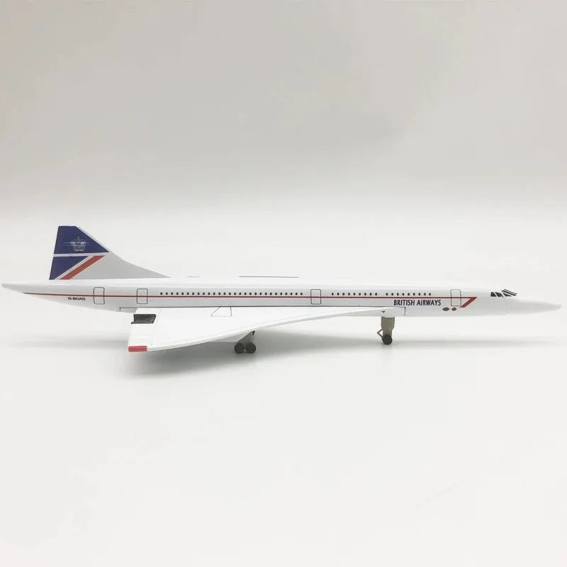 20CM Miniatures Plane Concorde Air Singapore Airplane diecast Model Airliner boys toys Alloy Diecast Plane Collectible Aircraft