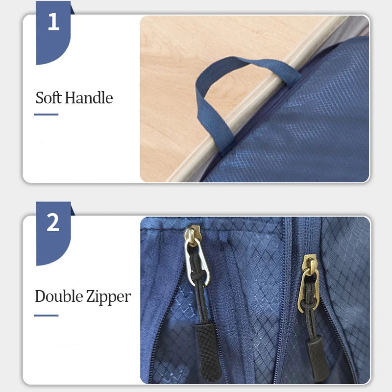 3 Piece Travel Organizer Bag Set Waterproof Women Clothes Organiser Pouch Compressible Packing Cubes Travel Portable Cubes Set