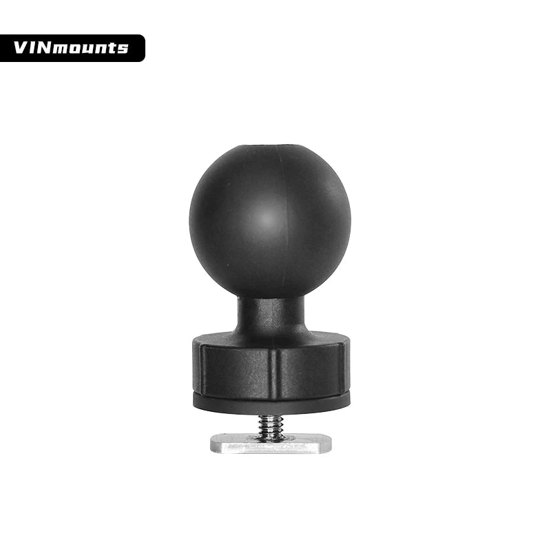 VINmounts mounting rail ball T-bolt rail, with 1.5-inch ball, compatible with onboard slide rail RAM mount code VIN-C-008