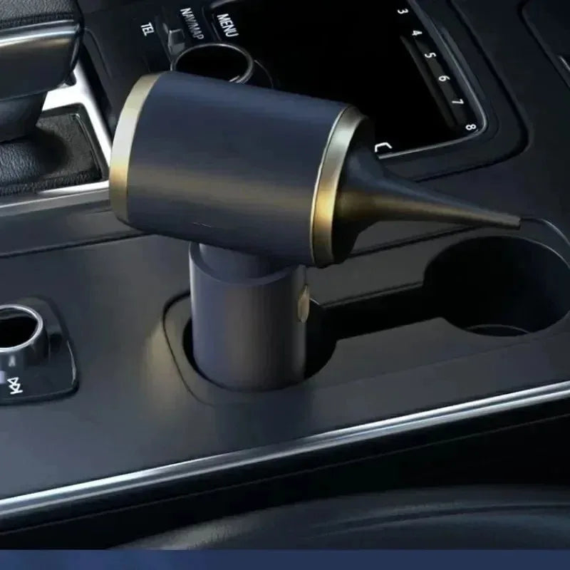 Car Vacuum Cleaner Strong Suction Mini Portable Wireless Vacuum Cleaners Powerful Cleaning Machine for Car Home Cleaning Machine