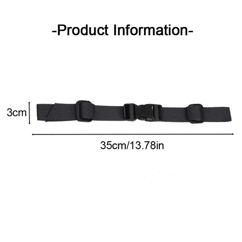 1/2PCS Harness Adjustable Shoulder Strap for Bag Backpack Chest Bag Strap Qutdoor Camping Tactical Bags Straps Accessories BDK02
