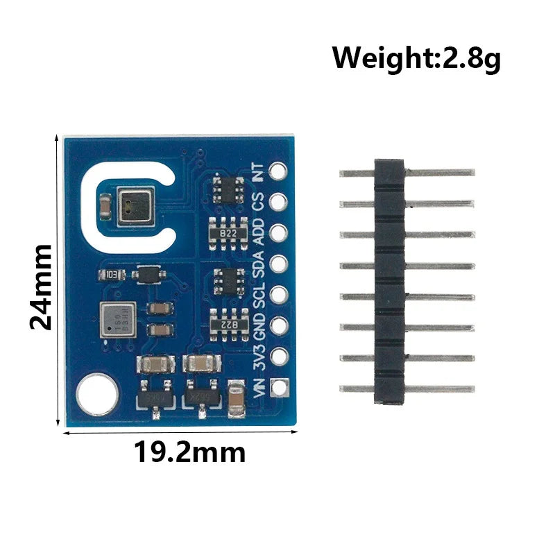 ENS160+AHT21 carbon dioxide CO2 eco2 TVOC air quality and temperature and humidity sensor