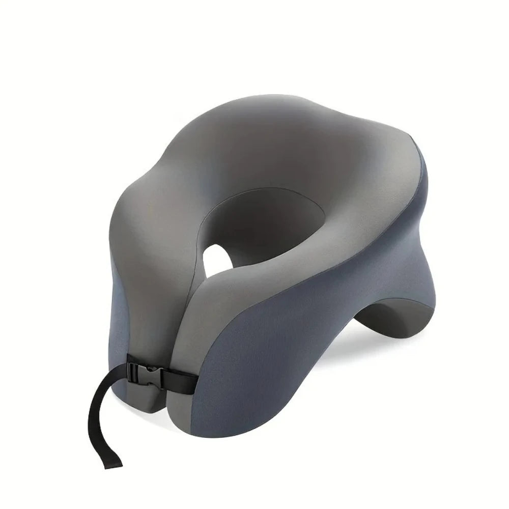 An Ergonomic U-Shaped Nap Pillow, Supporting Stomach, Back, Or Side Sleepers, Suitable for Office Naps, Travel, And Students