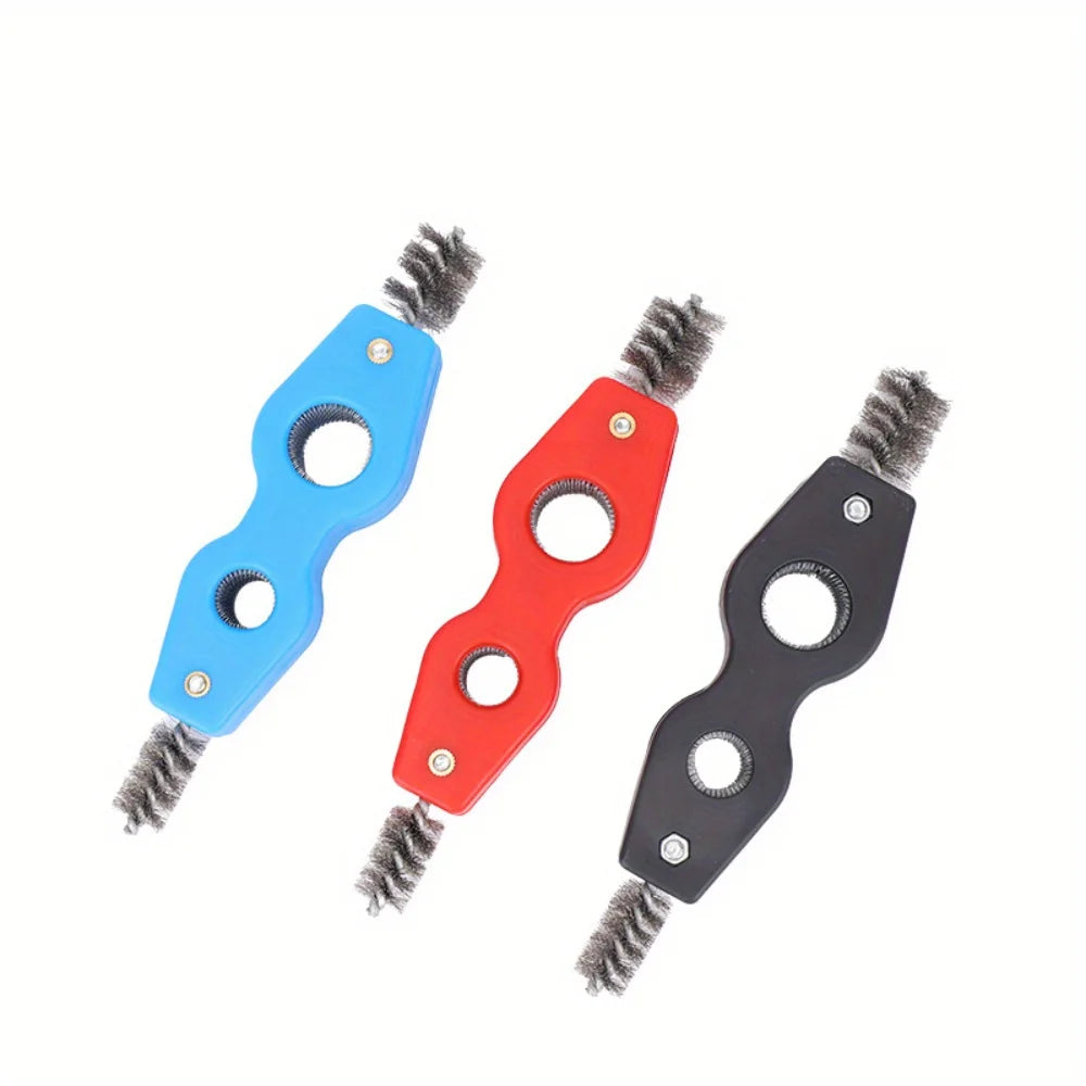 Replacement Parts for 1PC Four in One Car Starter Terminal Cleaner, Vehicle Head Brush Chamfering Tool, Pipe Cleaner