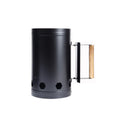 With Handle BBQ Carbon Barrel Stainless Steel Heat-resistant Camping BBQ Coal Lighter Can with Thickened Insulation Panels
