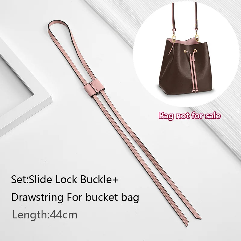 Bag Straps Drawstring For Lv Bucket Bag Replacement Tension Cords Bags Shoulder Slide Lock Buckle Bag Replacement Accessories